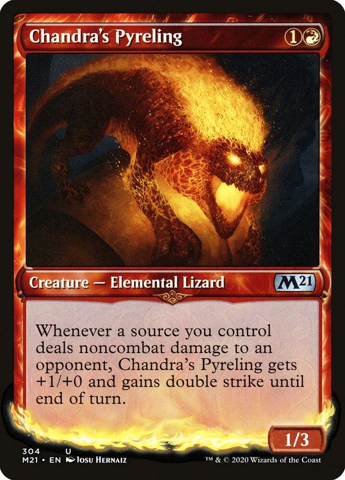 Chandra's Pyreling (Showcase) [Core Set 2021] - Rocket TCG