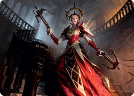 Bloodthirsty Adversary Art Card [Innistrad: Midnight Hunt Art Series] - Rocket TCG
