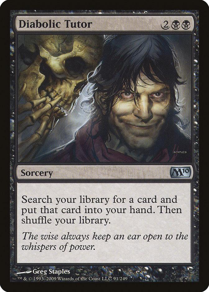 Diabolic Tutor [Magic 2010] - Rocket TCG