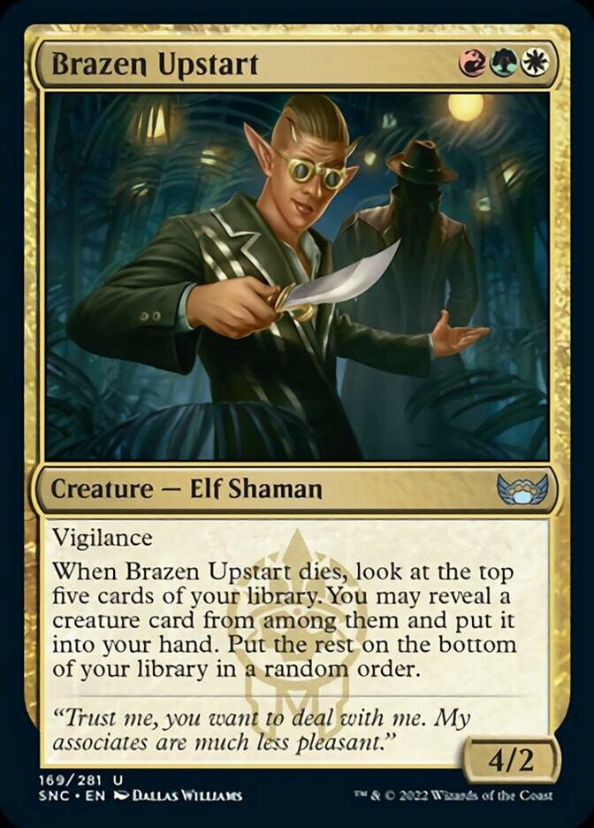 Brazen Upstart [Streets of New Capenna] - Rocket TCG