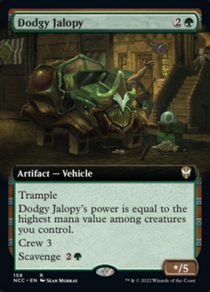 Dodgy Jalopy (Extended Art) [Streets of New Capenna Commander] - Rocket TCG