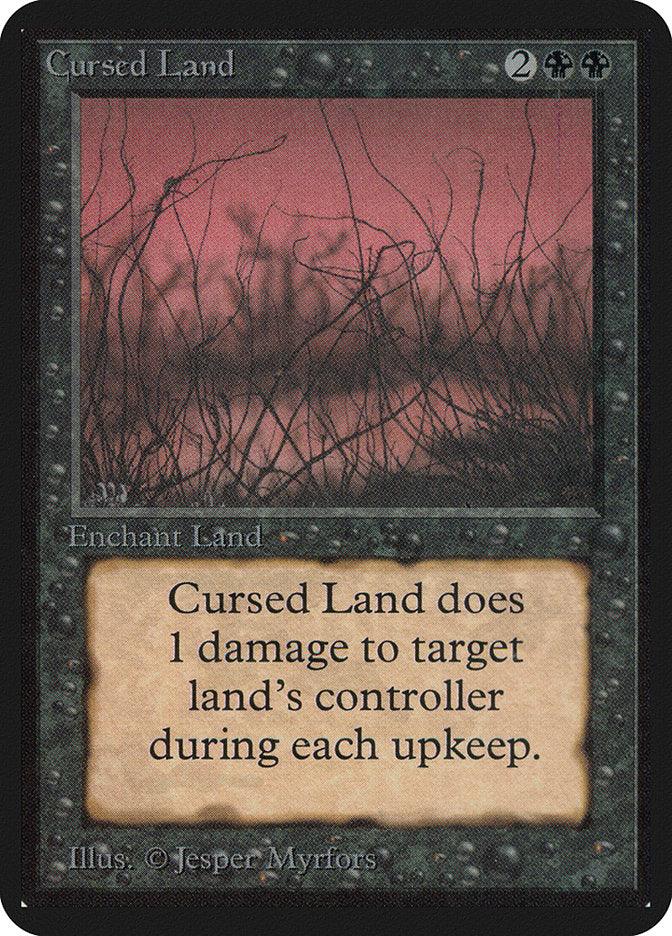 Cursed Land [Alpha Edition] - Rocket TCG