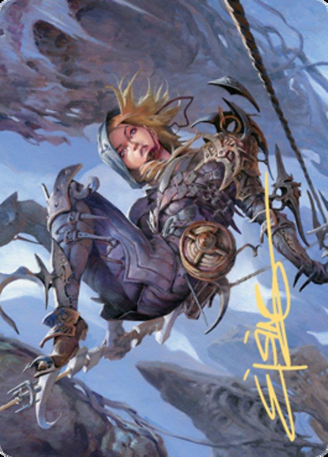 Blackbloom Rogue Art Card (Gold-Stamped Signature) [Zendikar Rising Art Series] - Rocket TCG