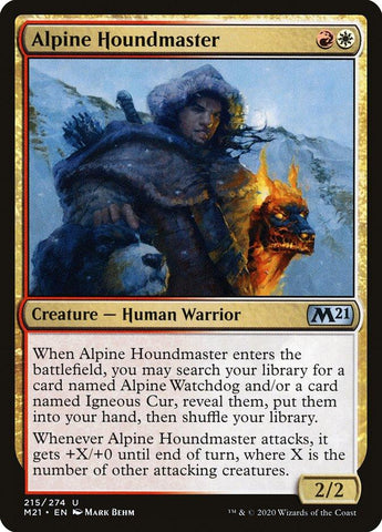 Alpine Houndmaster [Core Set 2021] - Rocket TCG