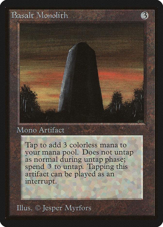 Basalt Monolith [Beta Edition] - Rocket TCG
