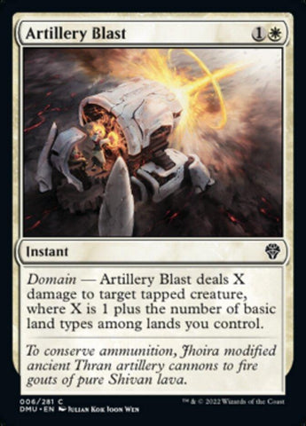 Artillery Blast [Dominaria United] - Rocket TCG
