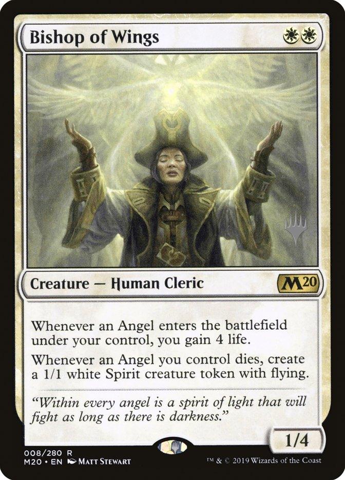 Bishop of Wings (Promo Pack) [Core Set 2020 Promos] - Rocket TCG