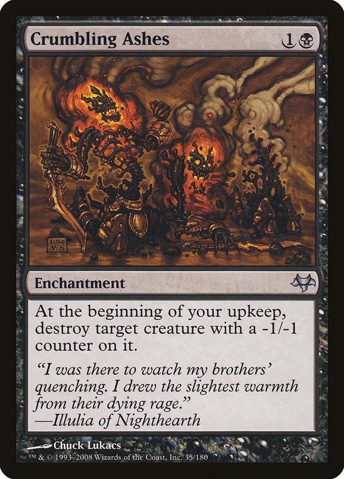 Crumbling Ashes [Eventide] - Rocket TCG