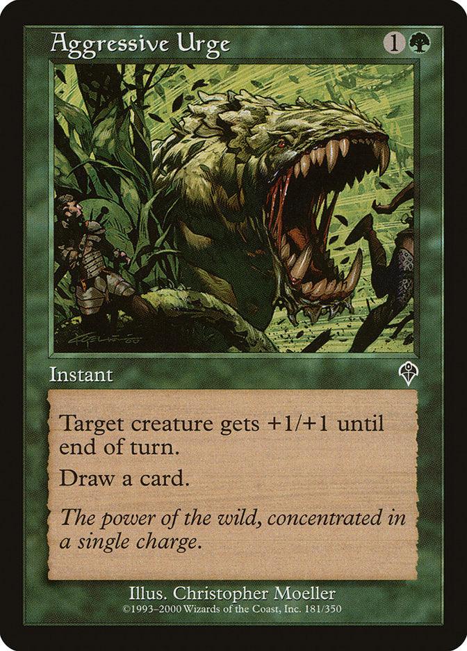 Aggressive Urge [Invasion] - Rocket TCG