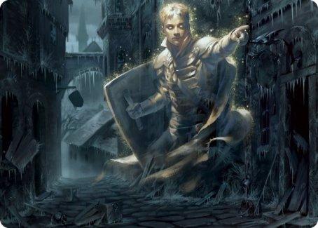 Dennick, Pious Apparition Art Card [Innistrad: Midnight Hunt Art Series] - Rocket TCG