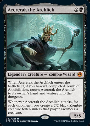 Acererak the Archlich [Dungeons & Dragons: Adventures in the Forgotten Realms] - Rocket TCG
