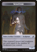 Bird (001) // Sculpture Double-sided Token [Commander 2019 Tokens] - Rocket TCG