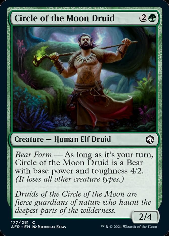 Circle of the Moon Druid [Dungeons & Dragons: Adventures in the Forgotten Realms] - Rocket TCG