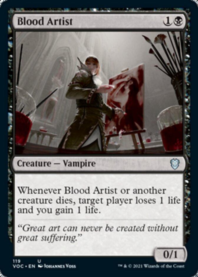 Blood Artist [Innistrad: Crimson Vow Commander] - Rocket TCG