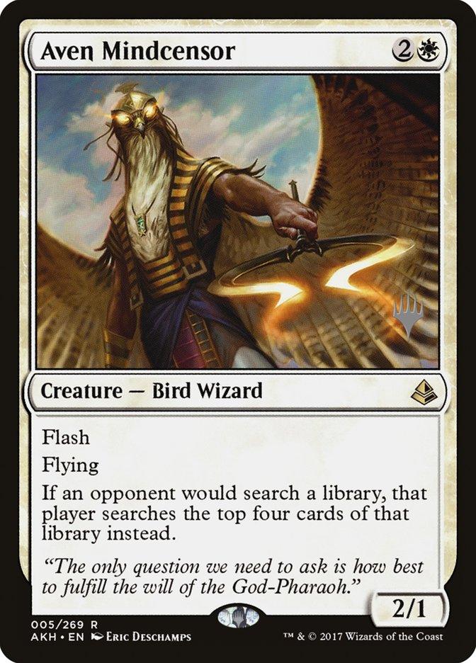 Aven Mindcensor (Promo Pack) [Amonkhet Promos] - Rocket TCG