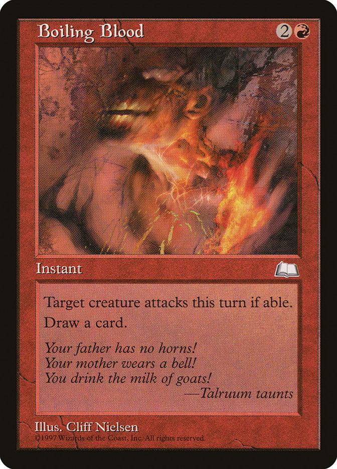Boiling Blood [Weatherlight] - Rocket TCG