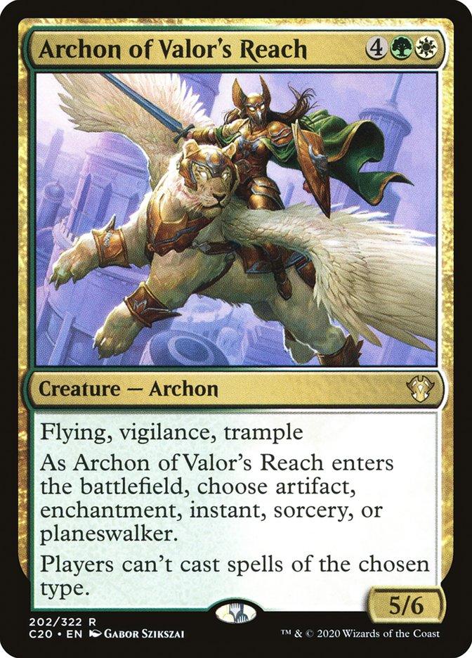 Archon of Valor's Reach [Commander 2020] - Rocket TCG
