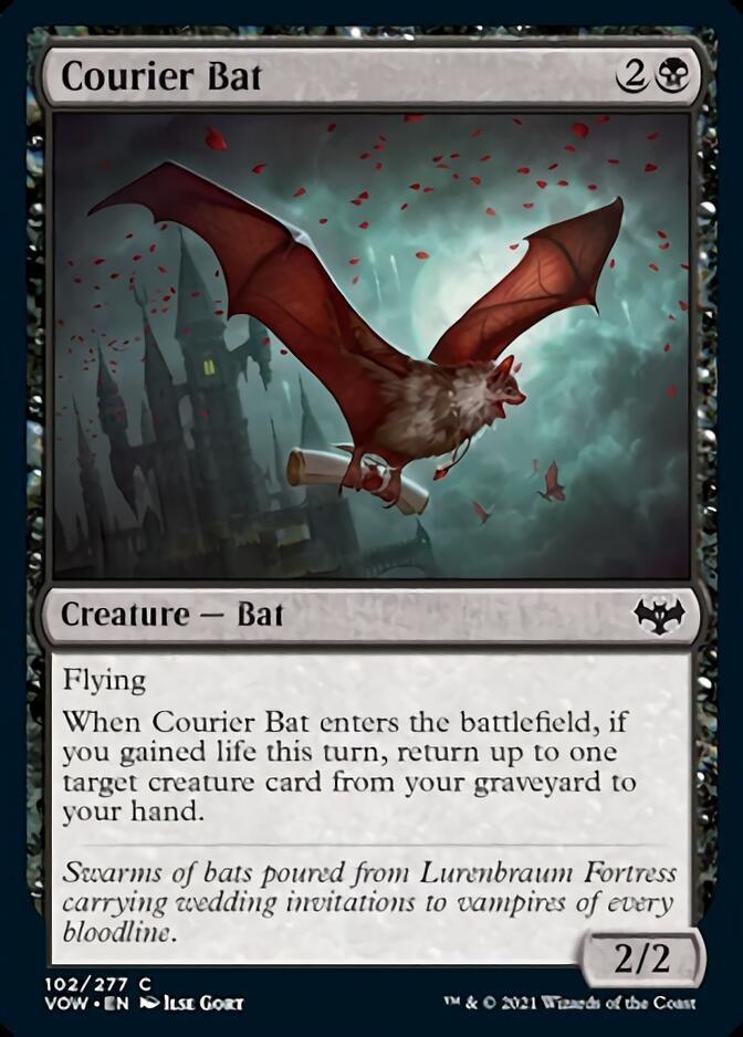 Courier Bat [Innistrad: Crimson Vow] - Rocket TCG