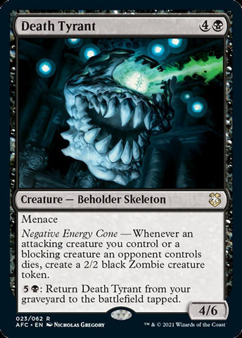 Death Tyrant [Dungeons & Dragons: Adventures in the Forgotten Realms Commander] - Rocket TCG