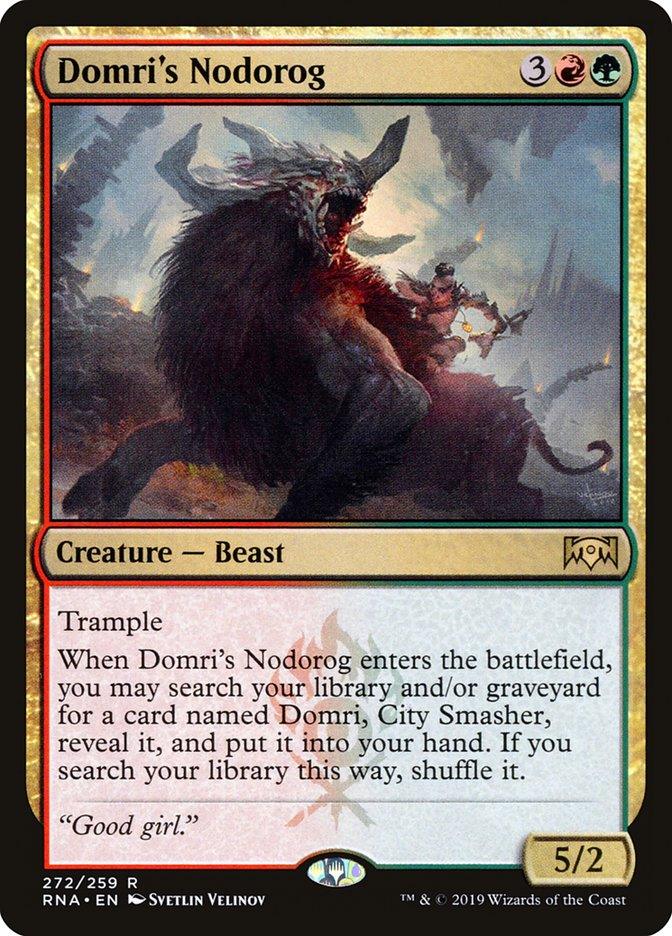 Domri's Nodorog [Ravnica Allegiance] - Rocket TCG