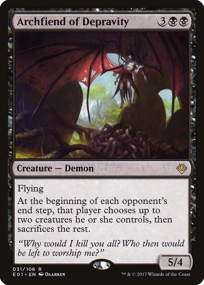 Archfiend of Depravity [Archenemy: Nicol Bolas] - Rocket TCG