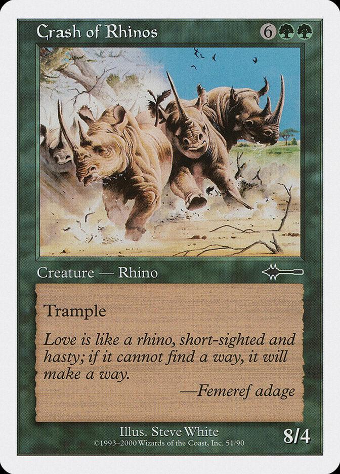 Crash of Rhinos [Beatdown] - Rocket TCG