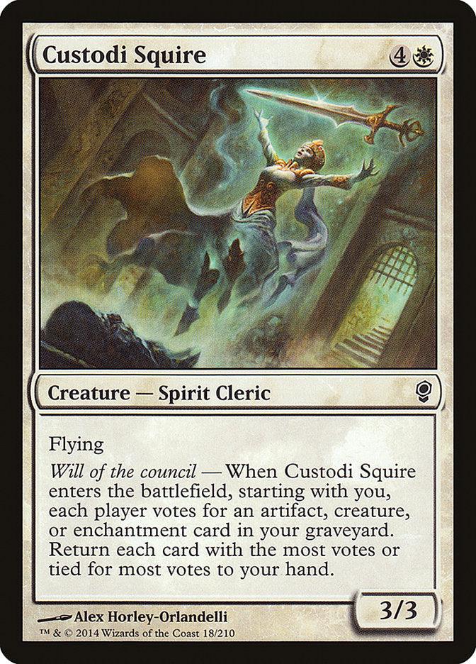 Custodi Squire [Conspiracy] - Rocket TCG