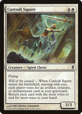 Custodi Squire [Conspiracy] - Rocket TCG