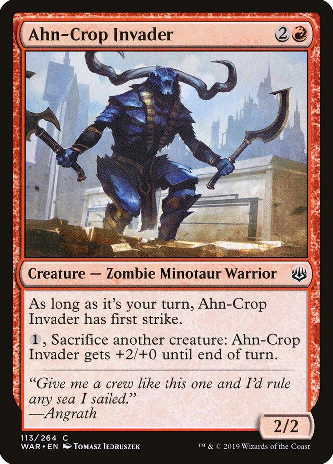Ahn-Crop Invader [War of the Spark] - Rocket TCG