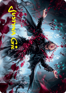 Bloodsoaked Reveler Art Card (Gold-Stamped Signature) [Innistrad: Crimson Vow Art Series] - Rocket TCG