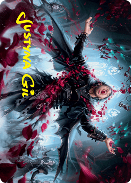 Bloodsoaked Reveler Art Card (Gold-Stamped Signature) [Innistrad: Crimson Vow Art Series] - Rocket TCG