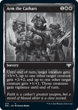 Arm the Cathars [Innistrad: Double Feature] - Rocket TCG