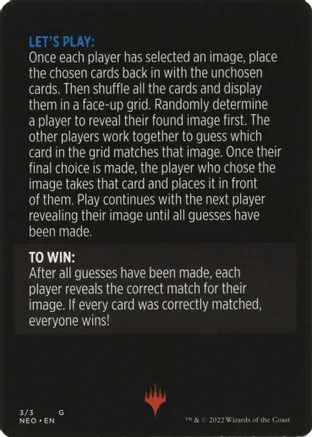 Cyber Simulacrum (Magic Minigame) [Kamigawa: Neon Dynasty Minigame] - Rocket TCG