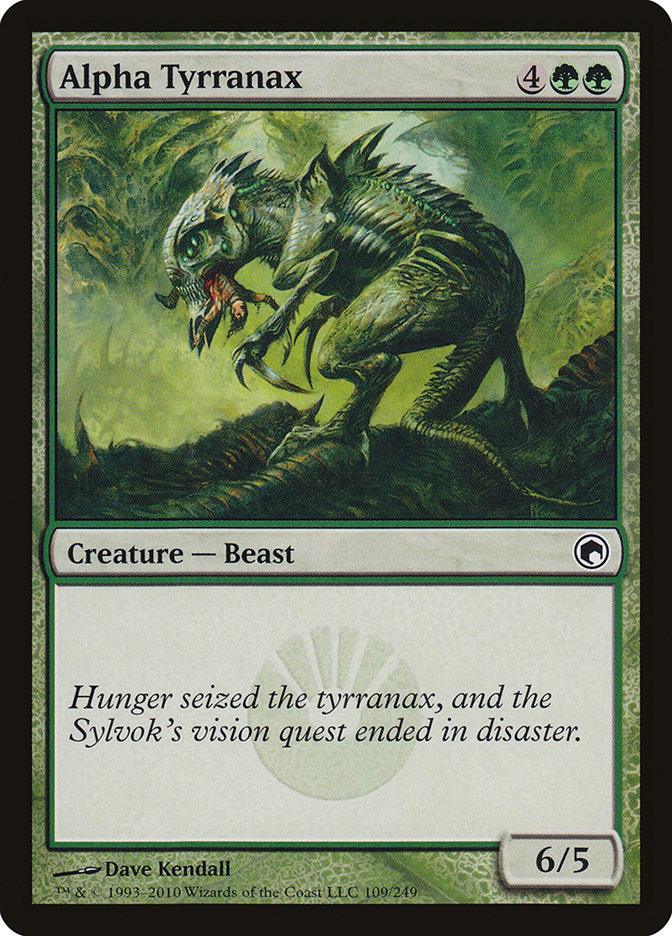 Alpha Tyrranax [Scars of Mirrodin] - Rocket TCG
