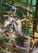 Daring Escape Art Card (Gold-Stamped Signature) [Streets of New Capenna Art Series] - Rocket TCG