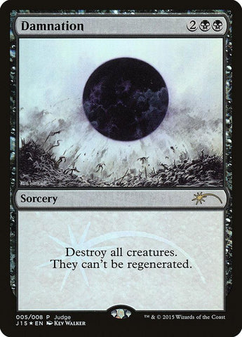 Damnation [Judge Gift Cards 2015] - Rocket TCG