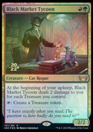 Black Market Tycoon [Streets of New Capenna Prerelease Promos] - Rocket TCG