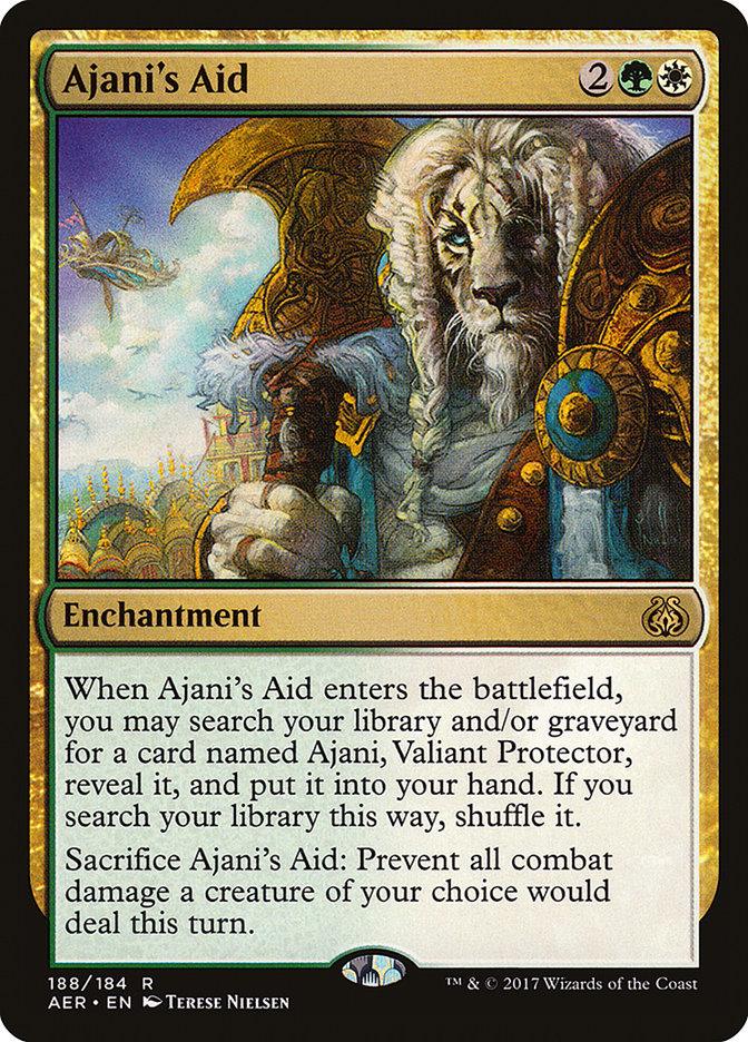 Ajani's Aid [Aether Revolt] - Rocket TCG