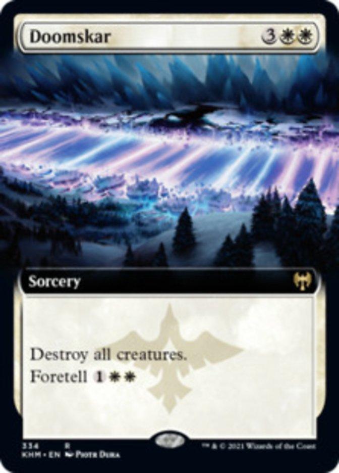 Doomskar (Extended Art) [Kaldheim] - Rocket TCG