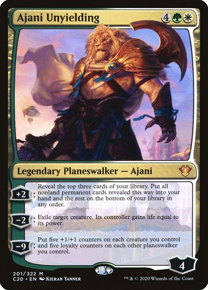 Ajani Unyielding [Commander 2020] - Rocket TCG