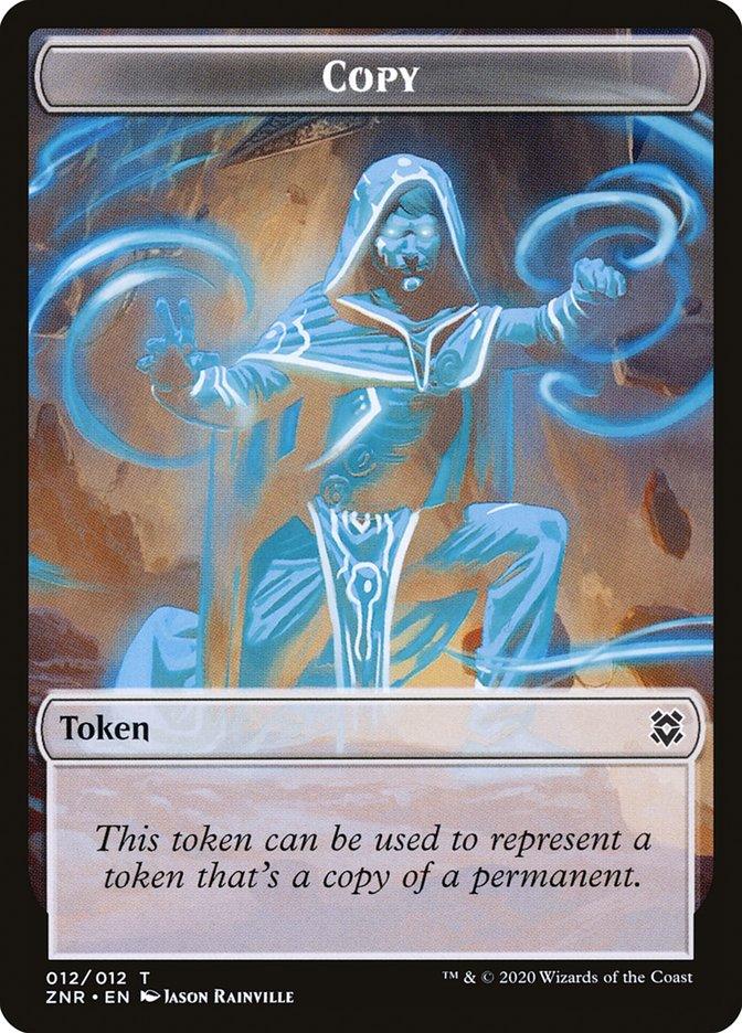 Angel Warrior // Copy Double-sided Token [Zendikar Rising Tokens] - Rocket TCG