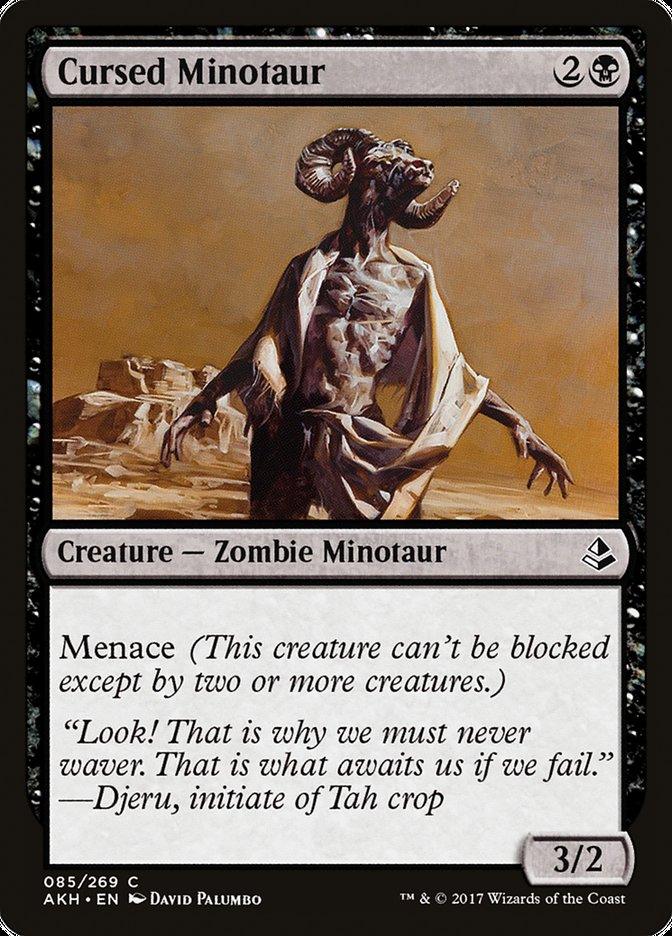 Cursed Minotaur [Amonkhet] - Rocket TCG