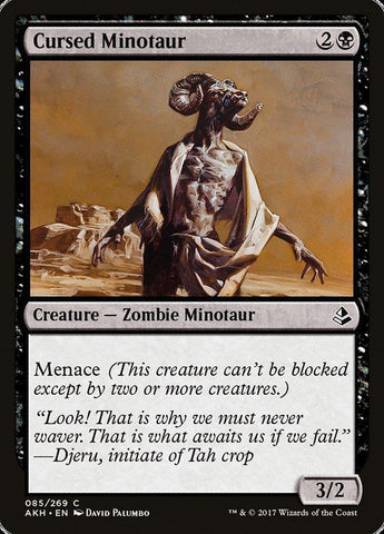 Cursed Minotaur [Amonkhet] - Rocket TCG