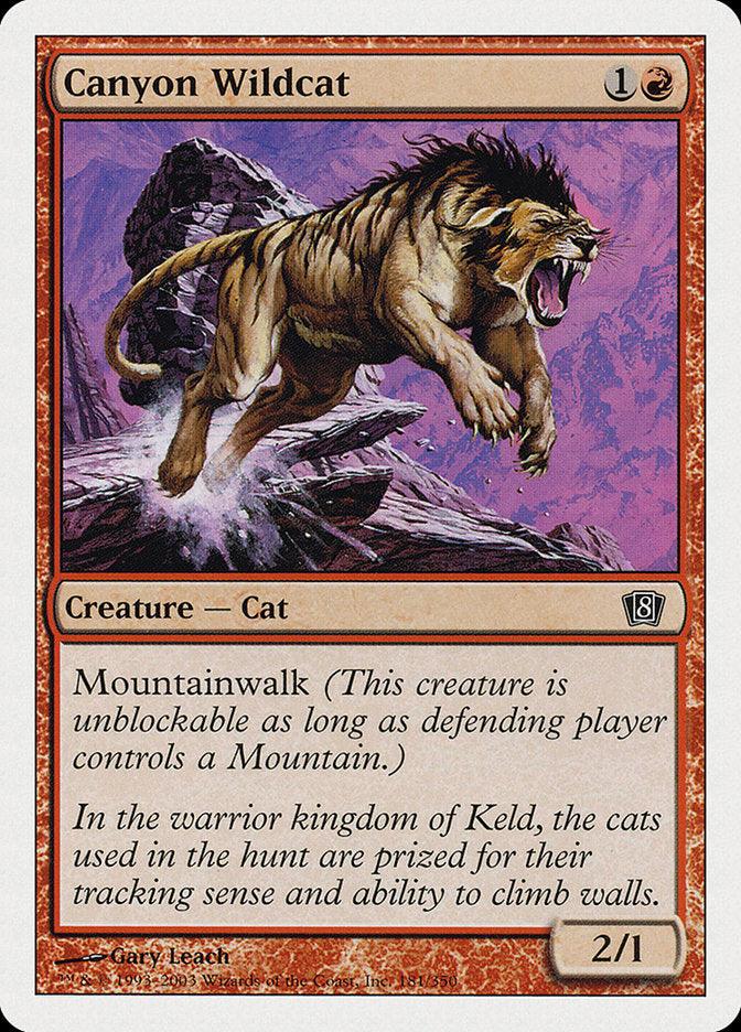 Canyon Wildcat [Eighth Edition] - Rocket TCG