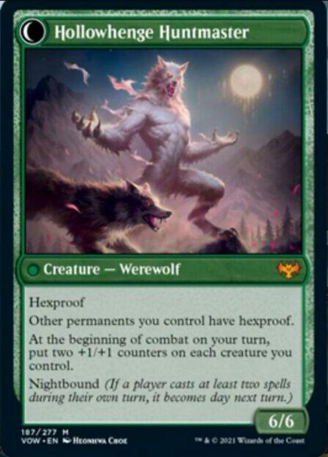 Avabruck Caretaker // Hollowhenge Huntmaster [Innistrad: Crimson Vow] - Rocket TCG