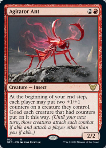 Agitator Ant [Kamigawa: Neon Dynasty Commander] - Rocket TCG