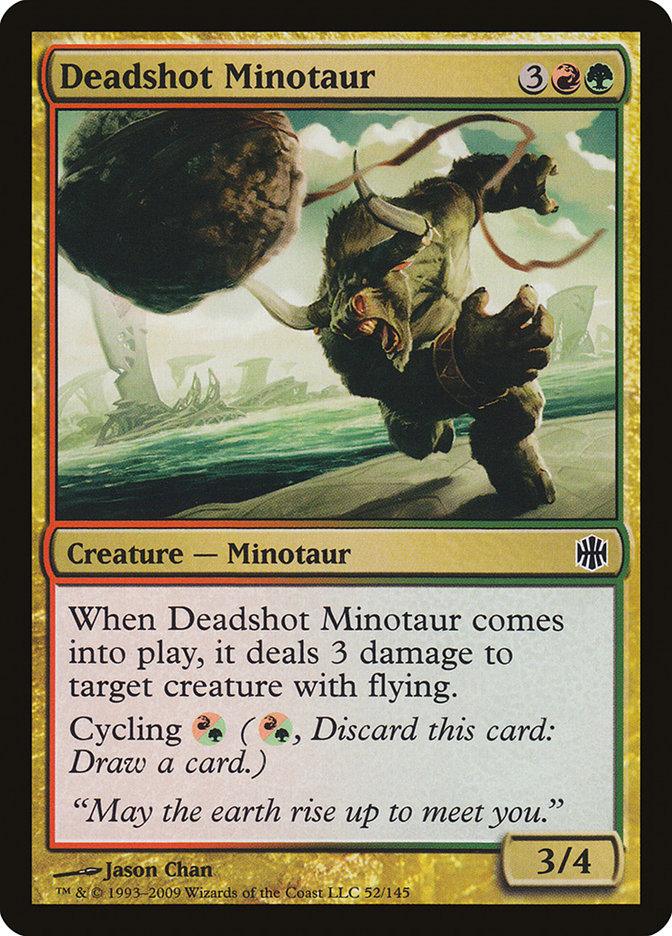 Deadshot Minotaur [Alara Reborn] - Rocket TCG