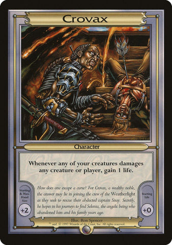 Crovax [Vanguard Series] - Rocket TCG