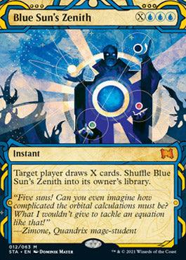 Blue Sun's Zenith (Foil Etched) [Strixhaven: School of Mages Mystical Archive] - Rocket TCG
