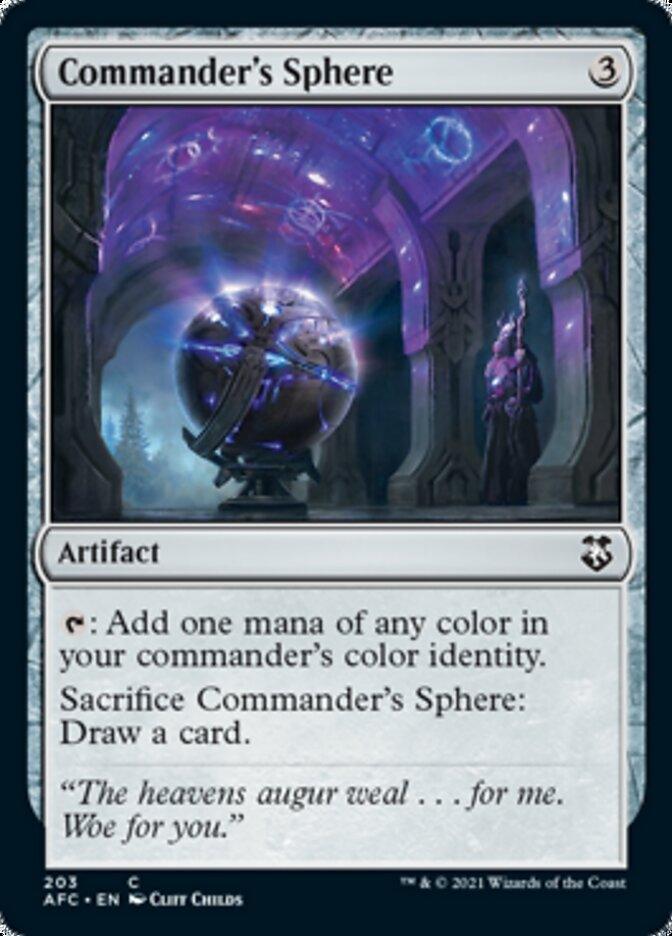 Commander's Sphere [Dungeons & Dragons: Adventures in the Forgotten Realms Commander] - Rocket TCG